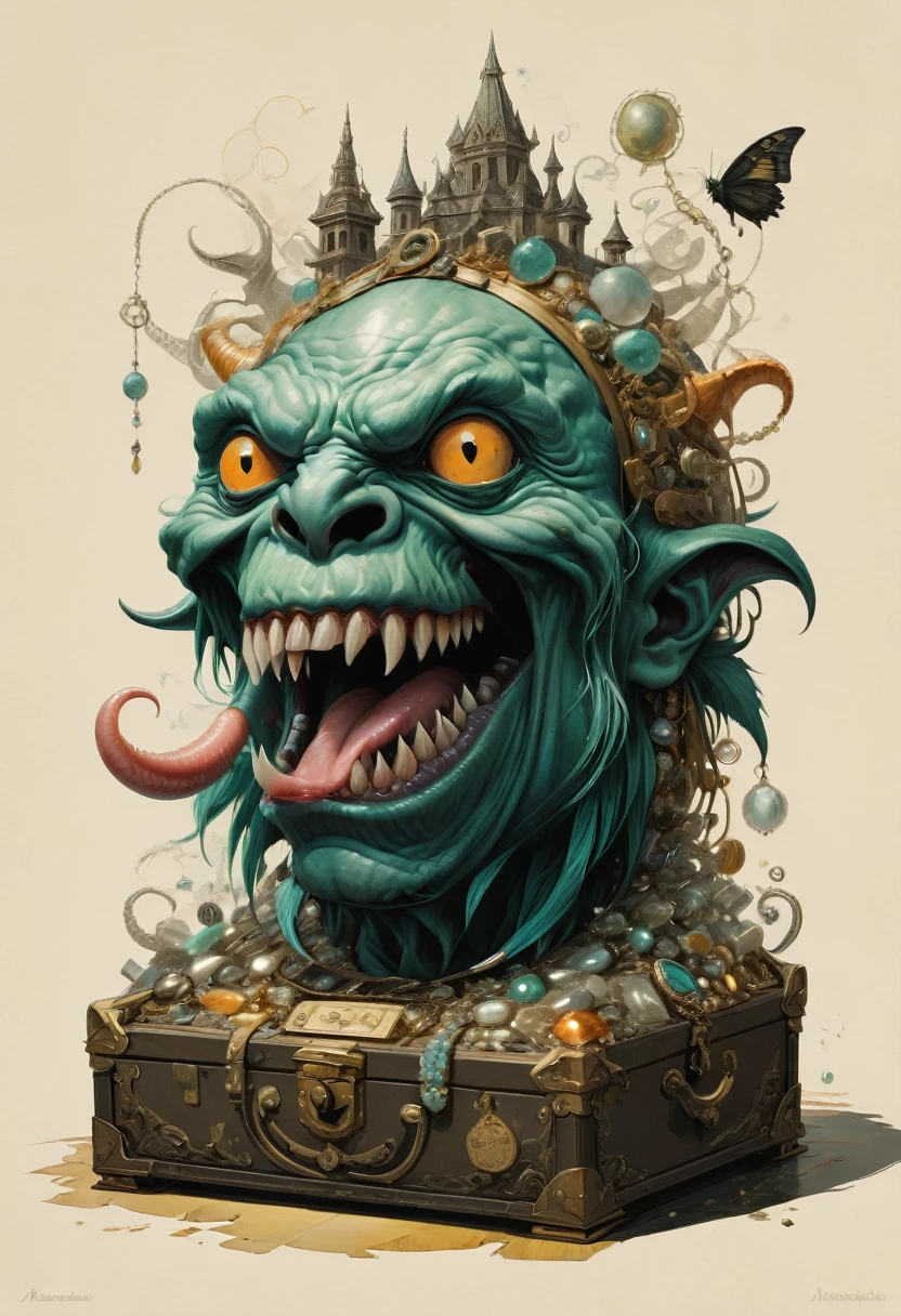 Uma marionete grotesca, with twisted ropes and expression of suffering, pende do teto de um teatro abandonado. Your joints creak as you writhe in unnatural positions. Around you, outras marionetes macabras assumem vida, each with its own frightening deformities.