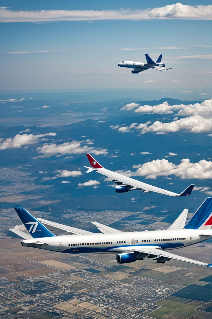 A plane does selective sorting