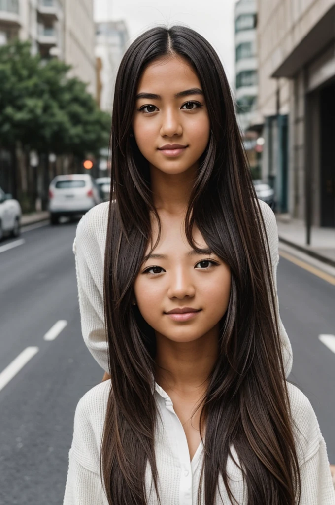 A photo of a girl for an IG profile that doesn't show her face