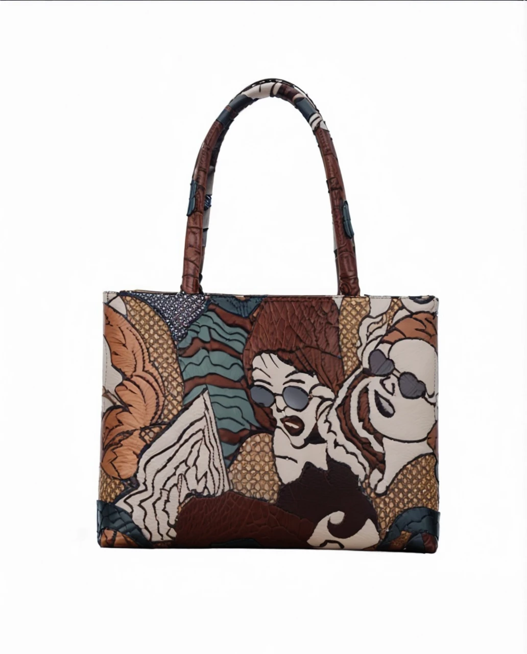 intricate_handbag, high quality leather handbag, beautiful detailed purse, elegant fashionable handbag, gold metal hardware, stylish modern handbag, meticulously crafted purse, premium quality leather, luxurious designer handbag, detailed stitching and embroidery, flawless finish, exquisite leather texture, alluring handbag, girl have carry this handbag on her hand
