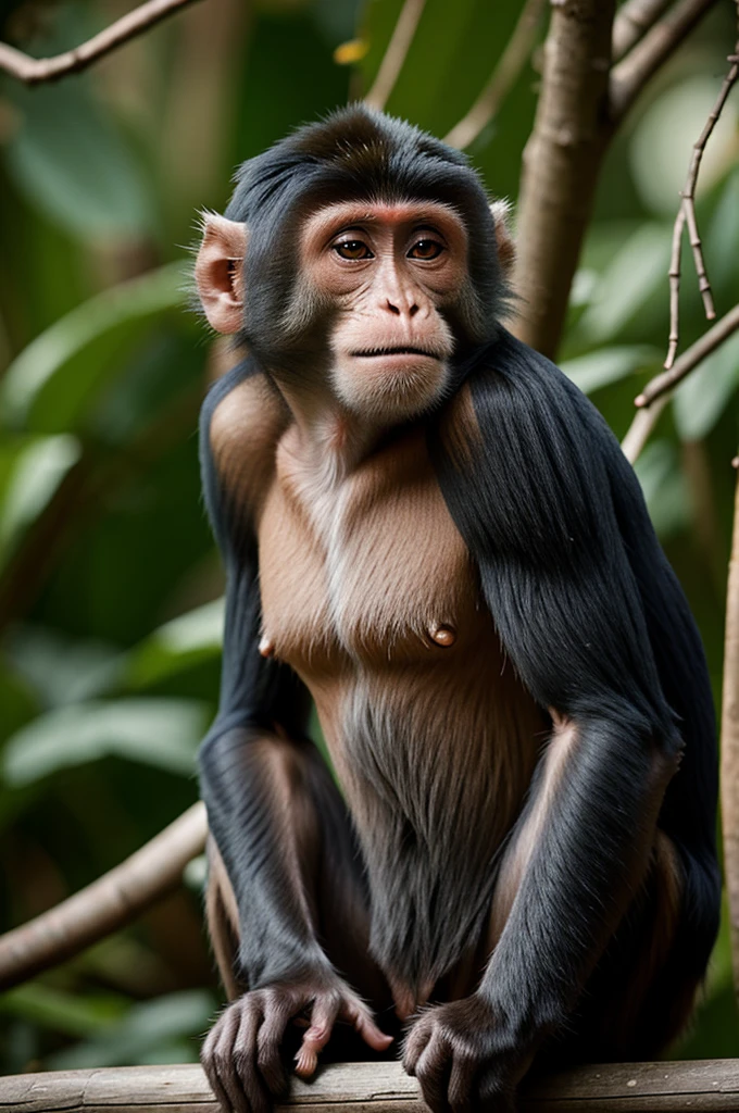 Generate a Chinese monkey