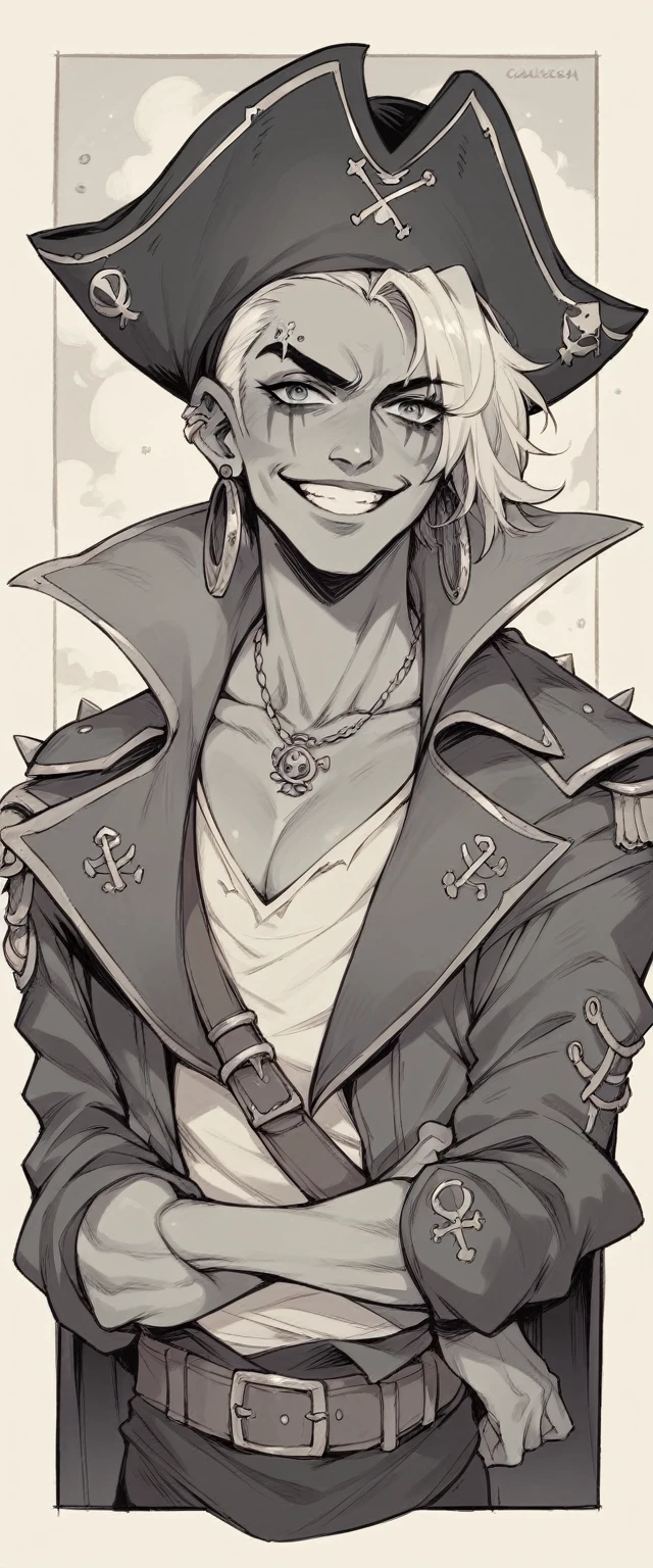 Pirate scatch scelelor smile