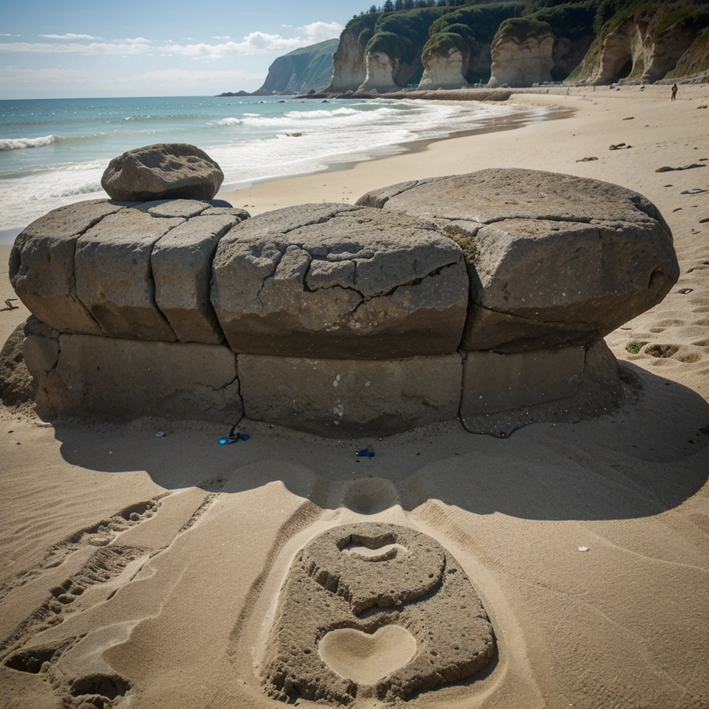People from ancient times BC worshiped God on the seashore. in