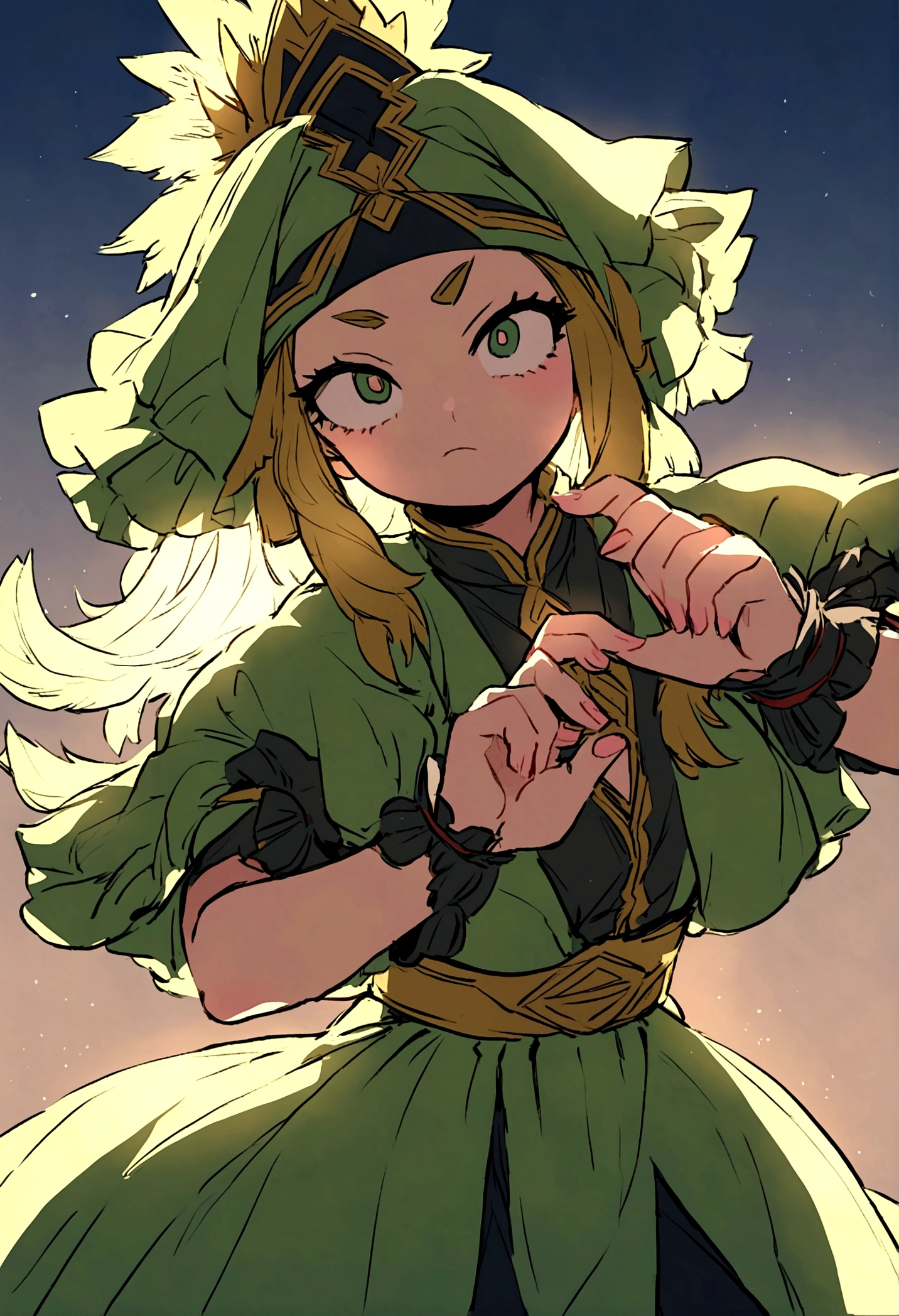 My hero academia cute female fortune teller hero