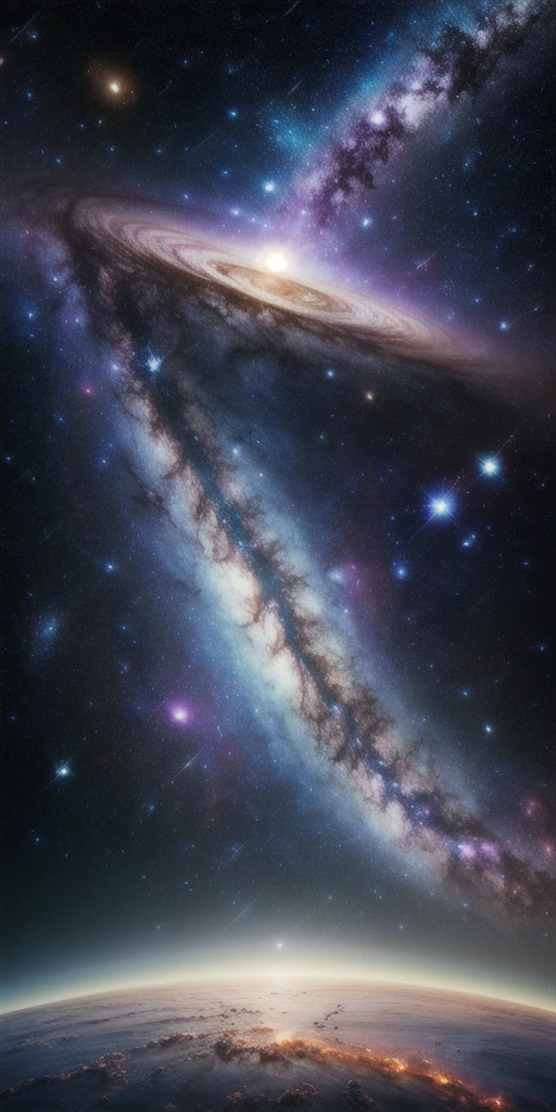 masterpiece, best quality, high quality, extremely detailed CG unity 8k wallpaper, Depth of Field, HDR,,Photorealistic,extremely detailed, Intricate, High Detail, universe, space, galaxy, stars, planets, astronomy, cosmos, celestial, nebula, black hole, solar system, cosmic rays, supernova, deep space, astronomical objects