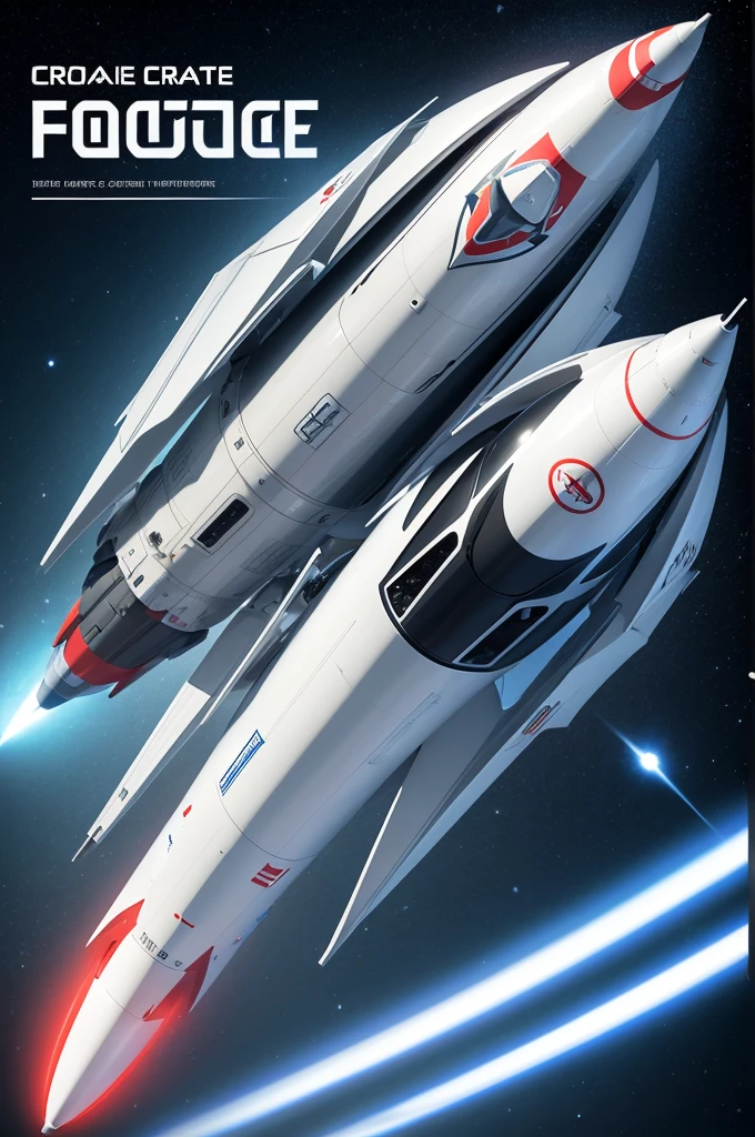 Create a futuristic rocket logo 