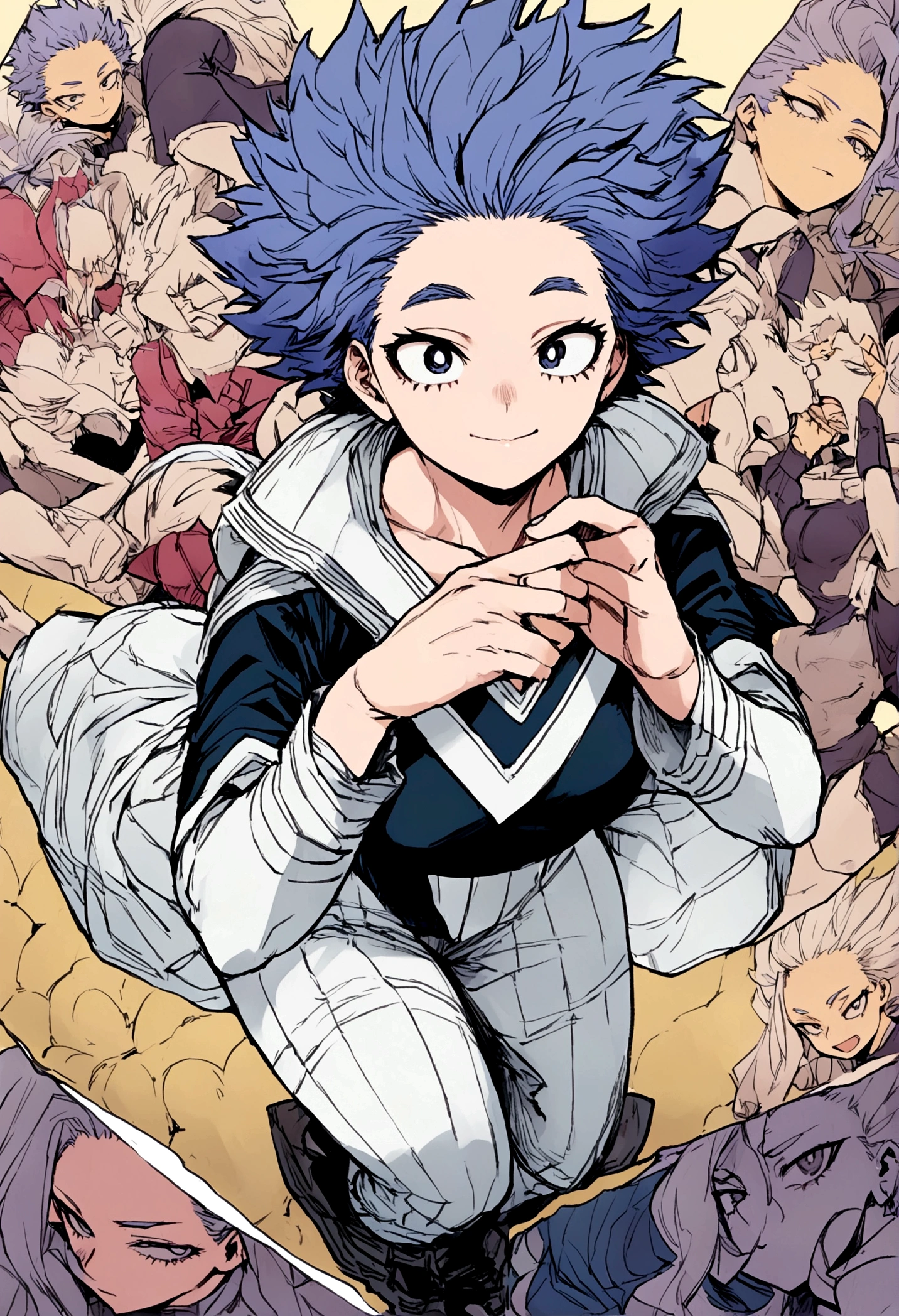 My hero academia shinsou sister aizawa daughter