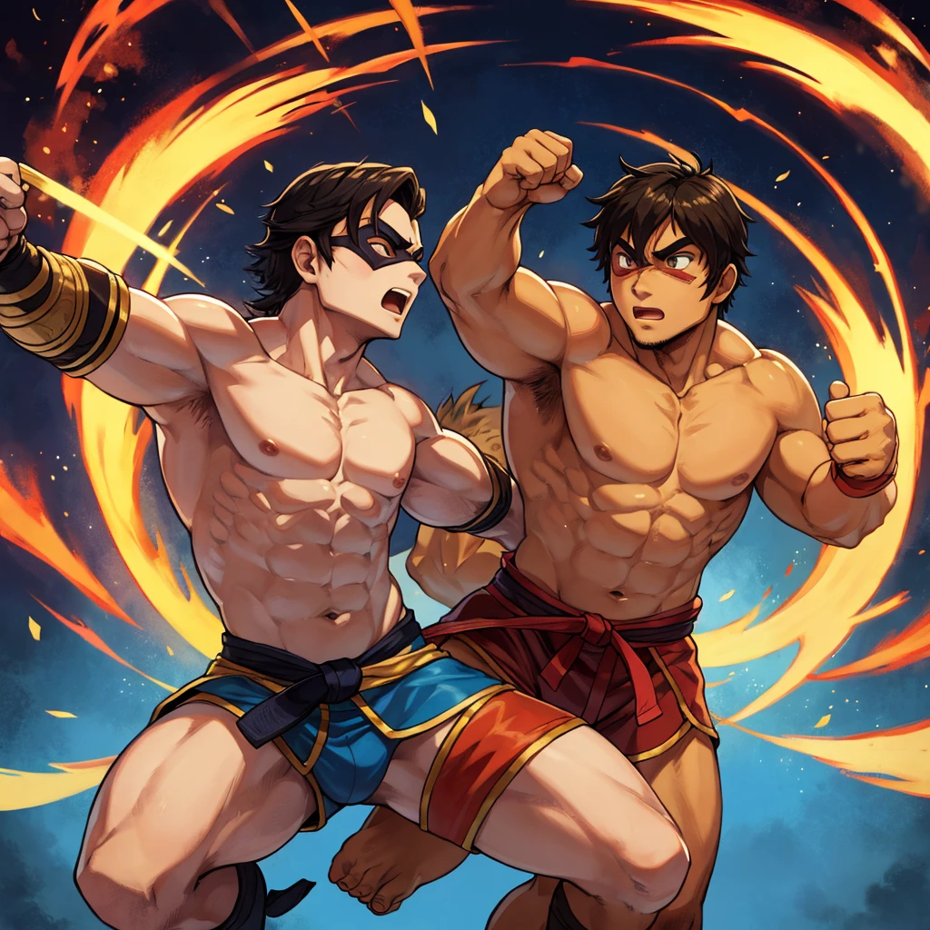 In the world of Valoria, where martial arts are the key to power, The Warriors Tournament is the most anticipated event every decade. In this tournament, Fighters from all regions compete for the title of Grand Champion, a title that grants the winner immense prestige and influence. Hiroshi, a young fighter from a small village, enters the competition with the aim of avenging the death of his master, who was dishonorably defeated in the previous tournament by a mysterious masked warrior. Training tirelessly in fighting styles like Muay Thai, Jiu-Jitsu and Kenpo, Hiroshi teams up with other competitors like Ayumi, a Taekwondo master, e Kenji, a sumo wrestler seeking redemption for his past. During the tournament, they face formidable opponents, each with their own style and reason for fighting. With every fight, Hiroshi learns more about honor, friendship and the true meaning of strength. As he approaches the final, the identity of the masked warrior is revealed, forcing Hiroshi to face not only his enemy, but also the demons within yourself. Only with courage and determination can he triumph and restore the honor of his master and his village..