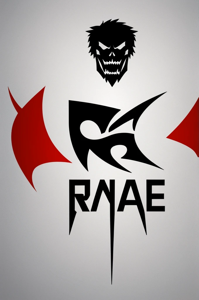 minimalist rage logo