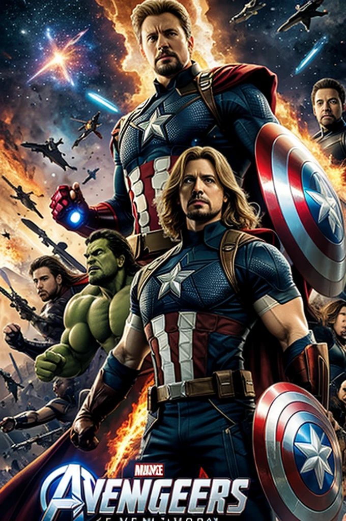 Create a new Avengers cover 