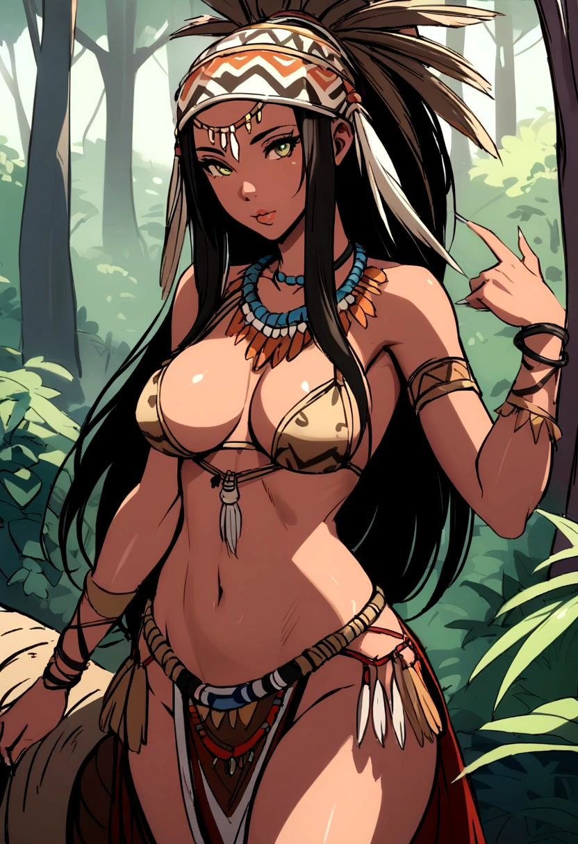 Hot girk, african, tribe, sexy, forest