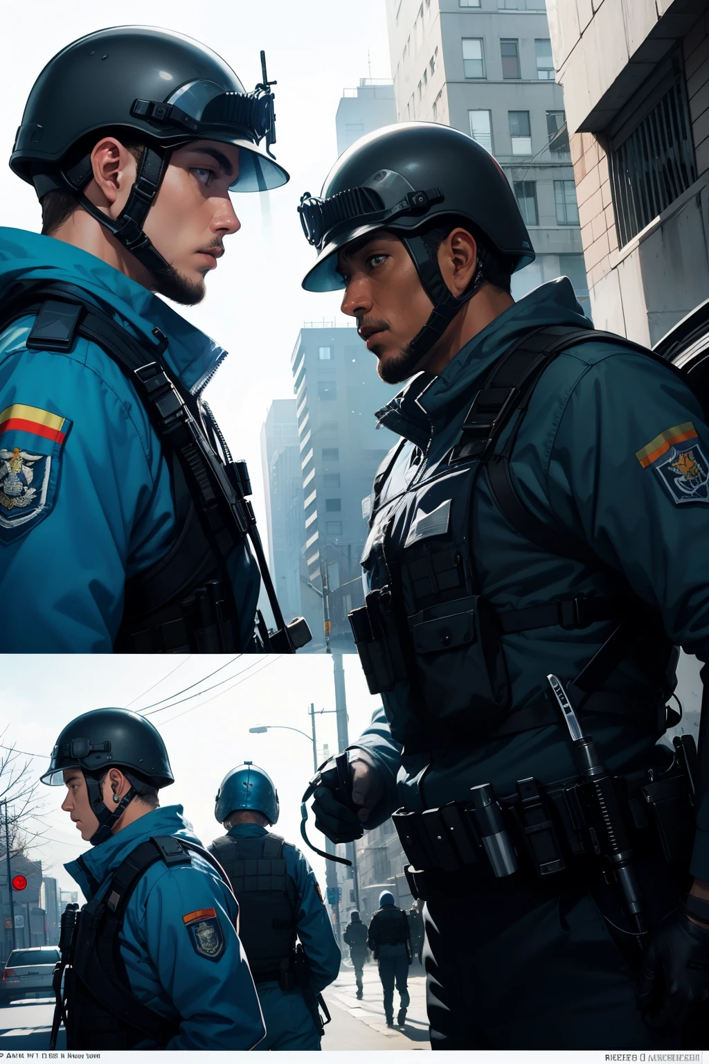 Peacekeepers, crime, family, dark