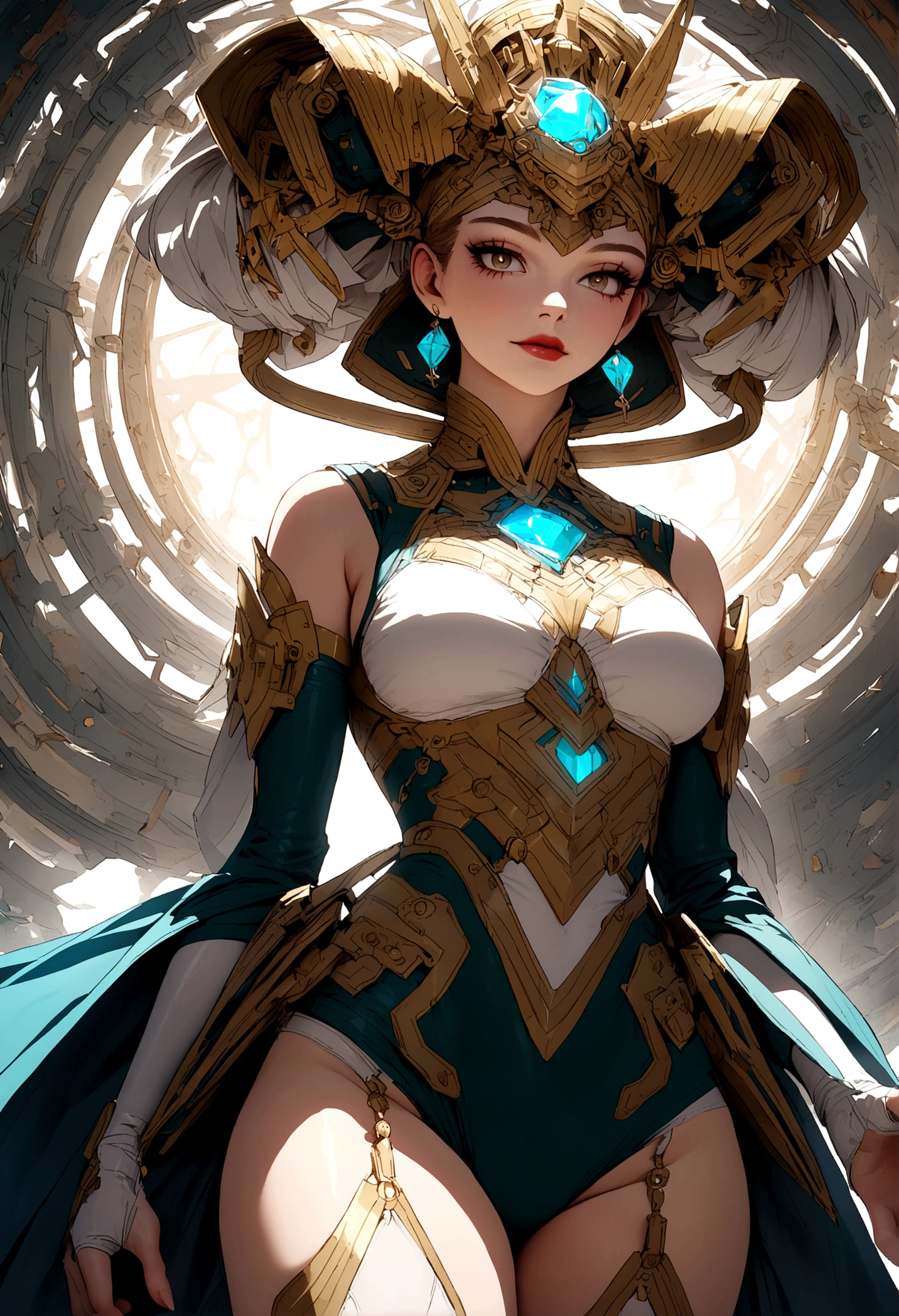 My hero academia fortune teller hero woman futuristic