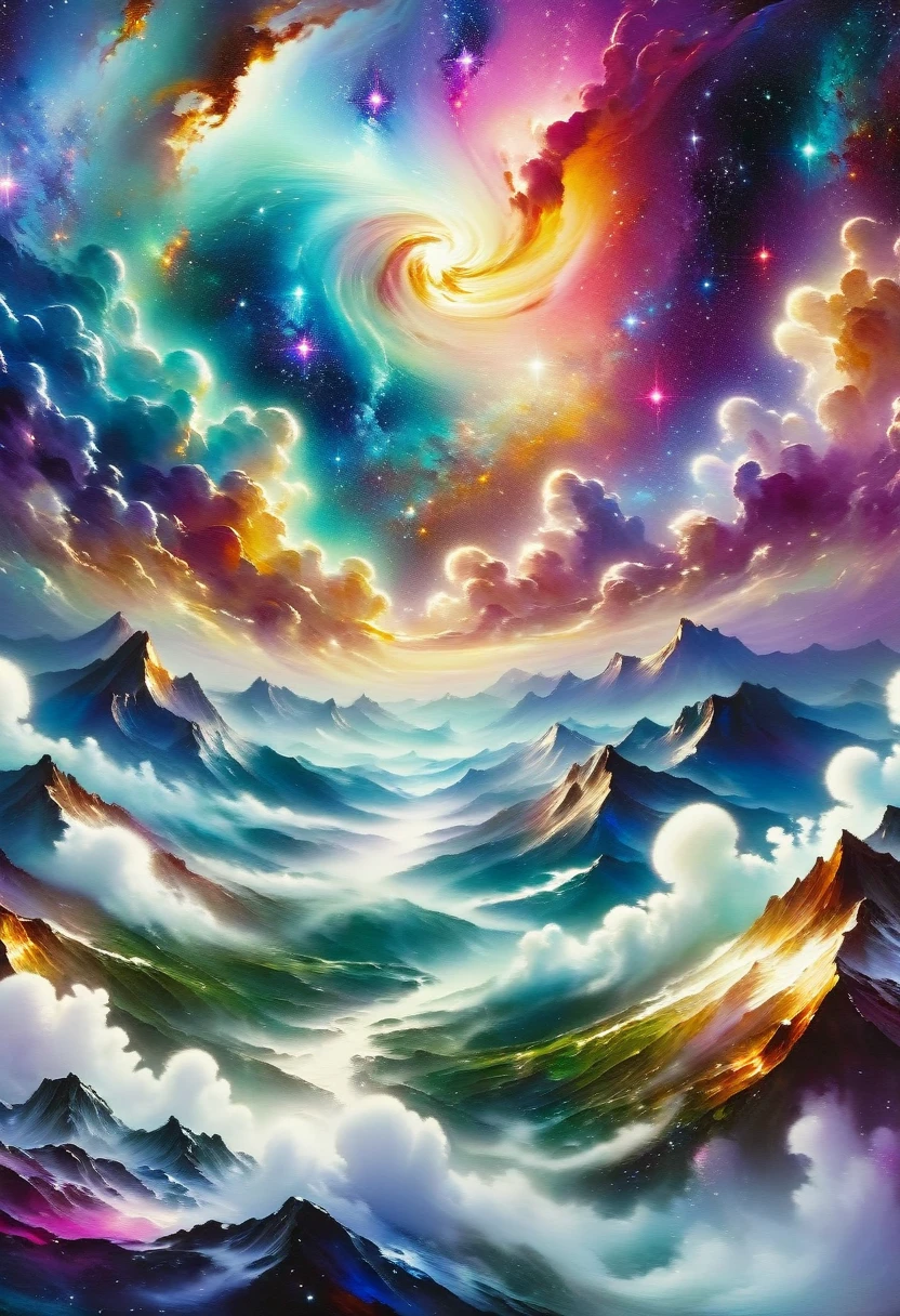 (ahegao)[Young Lindsey Fonseca, the expression of a sad face, Cute Black Chaos Bob To The Wind, baroque:20]:BG[Nebula] (Art by Slawomir-Maniak), Lush watercolor palette canvas/acrylic, Intricate, Extreme detailing, Complex key, ((Single Shot)), ((Best Quality)), ((Masterpiece)) , ( (Realistic)), (IDEAL), 8K, impressionism: 0.2 Обои Full HD