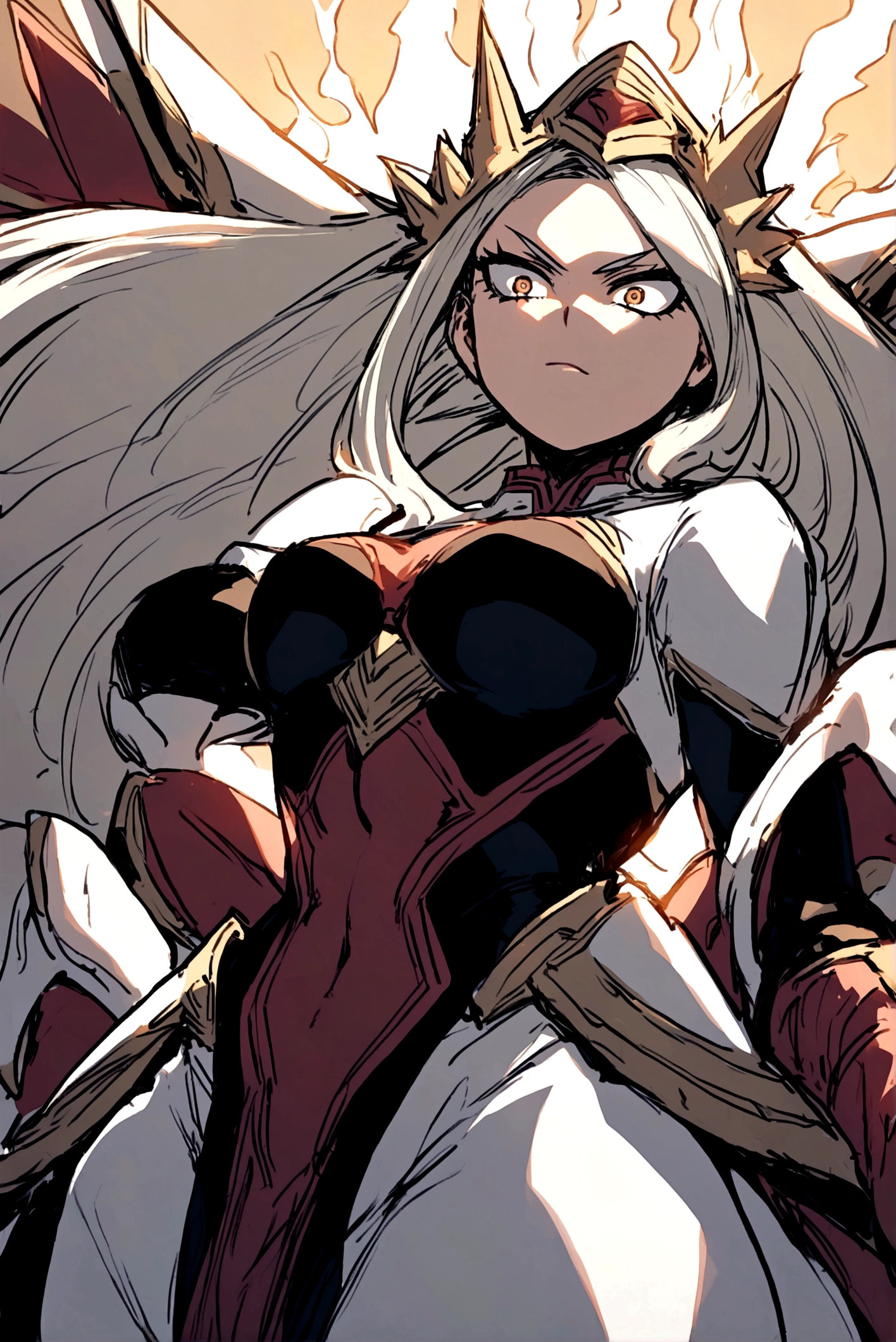 My hero academia female hero future seeing power