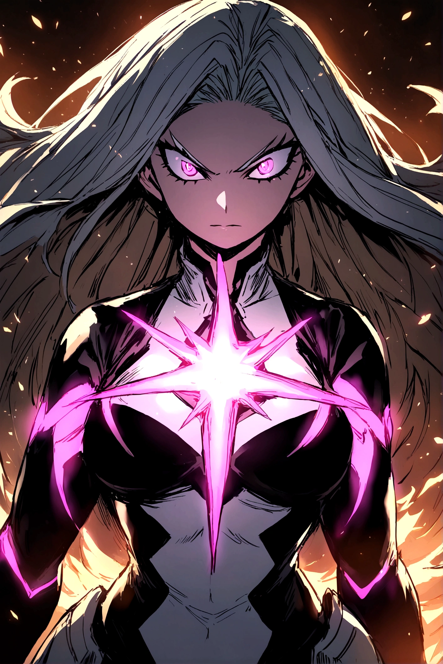 My hero academia female hero future seeing power