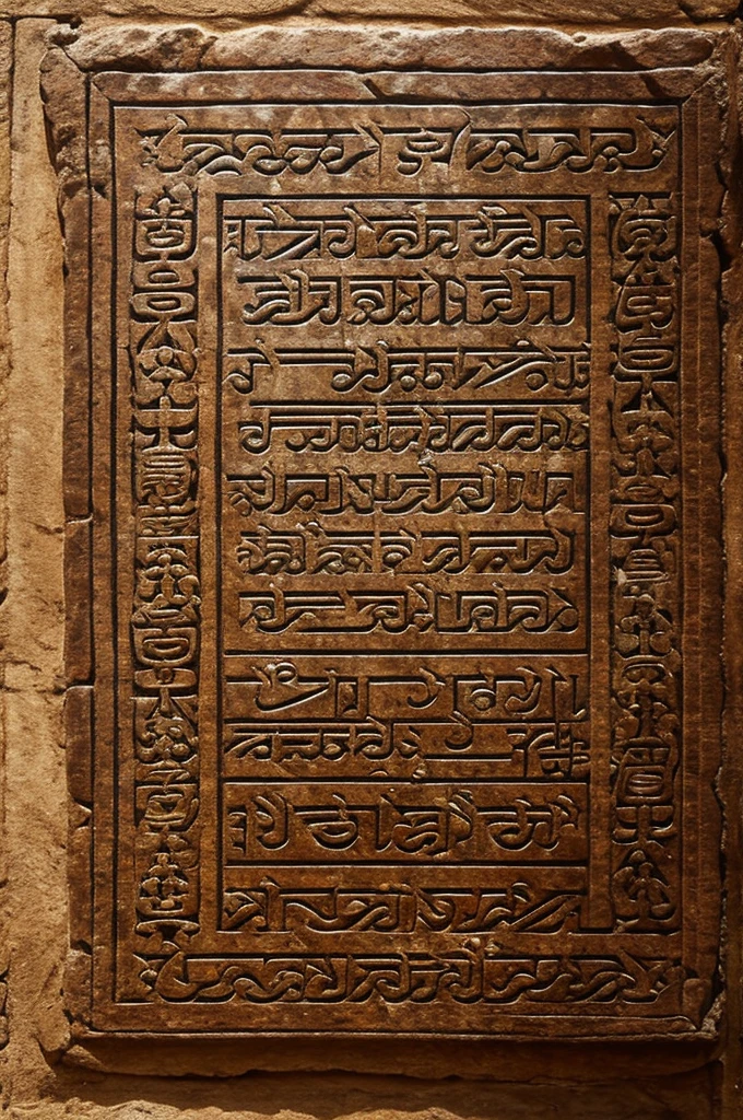 Ancient text written in Sanskrit about Buddha&#39;s 4 truths and detachment