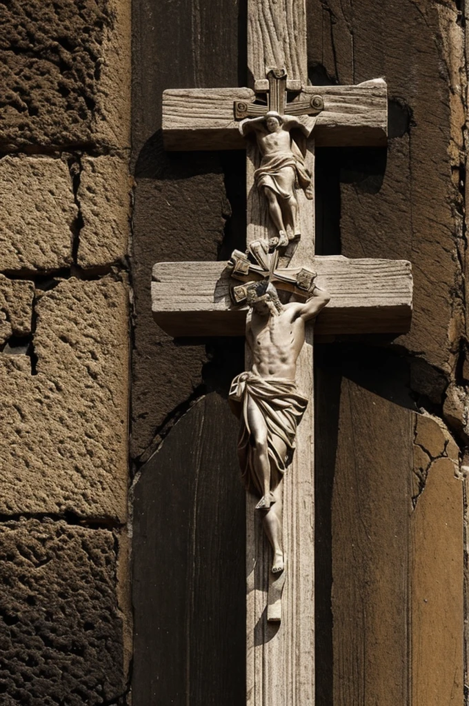 I need an image of a cross in times of crisis
