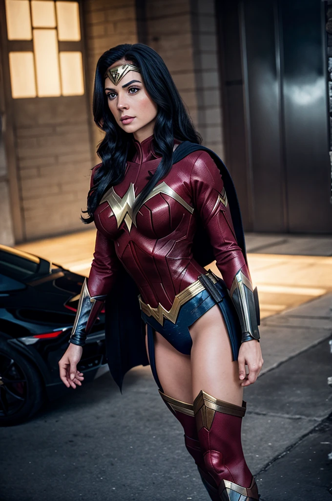 Wonderwoman blended with batwoman