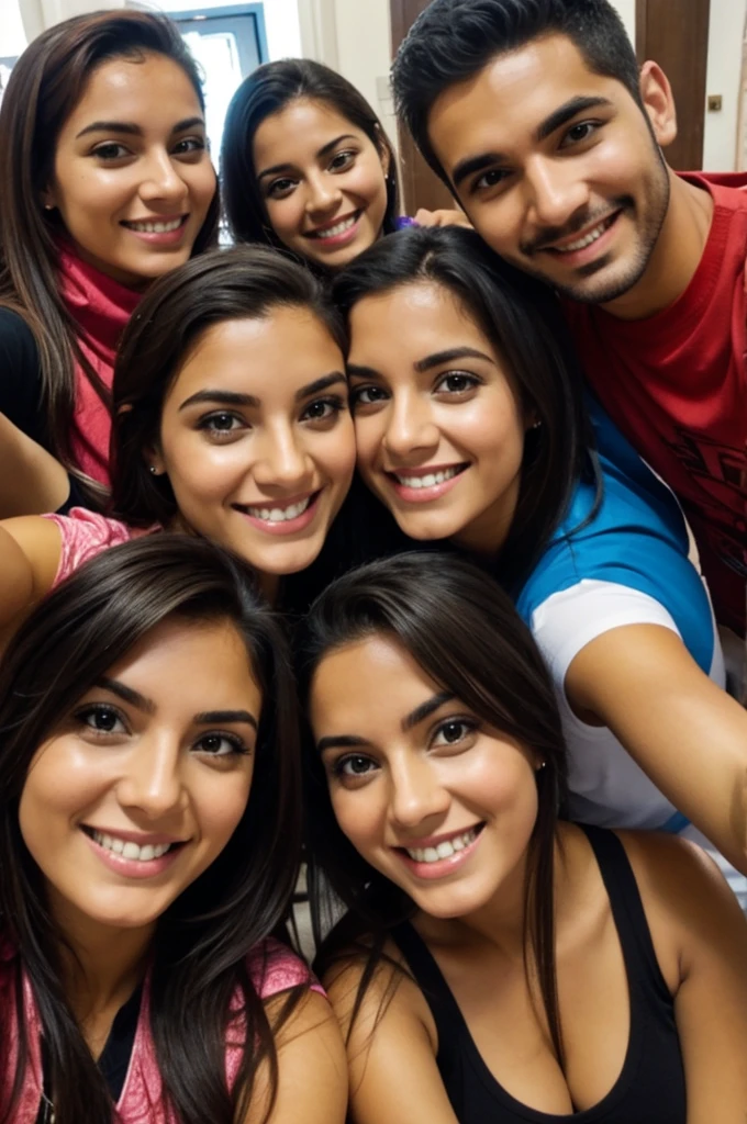 Selfie con otra chica