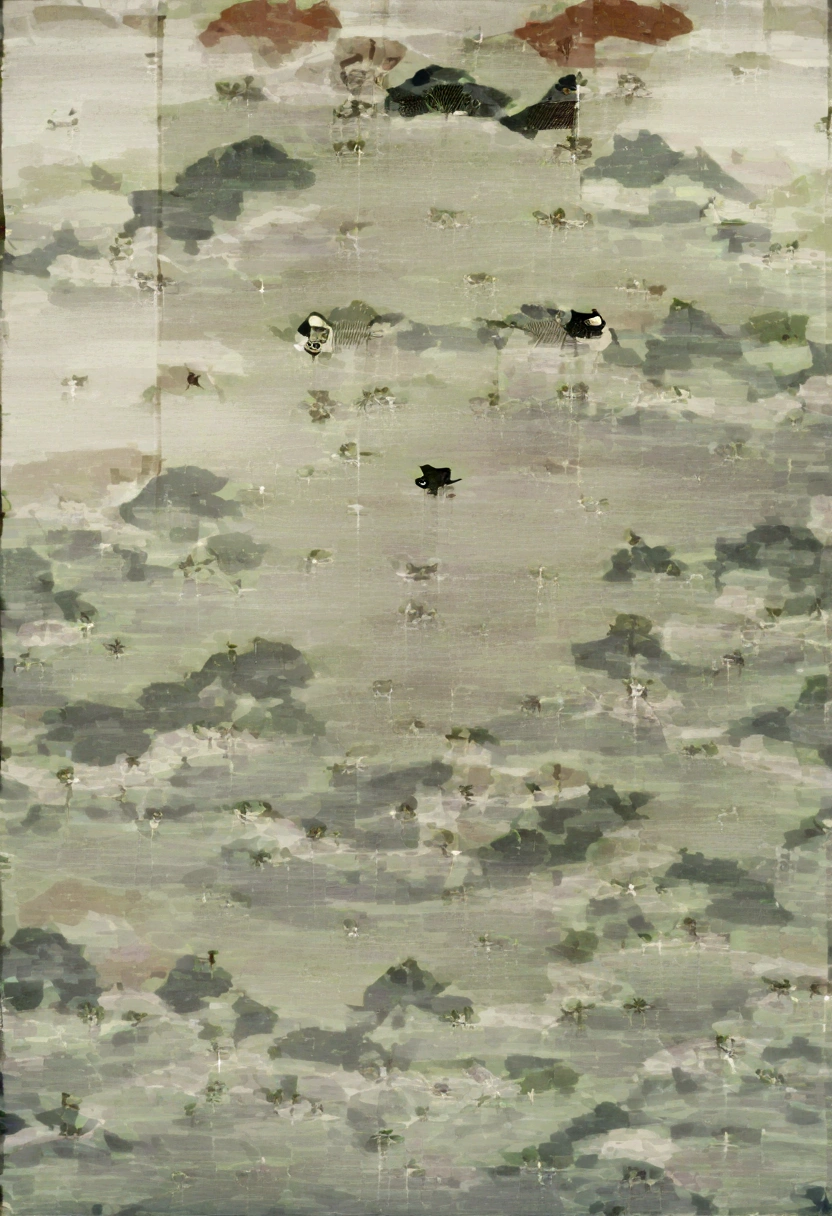 (masutepiece, Stunning murals in the style of Japan ukiyo-e, Depicting a woman observing two carp in a calm lake:1.3), (Meticulously crafted to capture the elegance and simplicity of ukiyo-e aesthetics:1.2), (Female posture and facial expressions reflecting a sense of contemplation and appreciation for the aquatic scene:1.1), (Intricate details of carp and delicate depictions of nature add to the authenticity of the style:1.1), (The use of muted colors and fine lines creates a sense of tranquility and harmony:1.1), (While capturing the essence of the tradition of ukiyo-e、Great attention was paid to depicting scenes of natural beauty:1.1), (A depiction that invites the viewer to a bygone era of Japan artistry and appreciation for nature:1.1), (With the timeless image of ukiyo-e、An image that encapsulates its ability to evoke a sense of peace and wonder:1.1), (A work that immerses you in the beauty of the traditional beauty of Japan:1.1), (Embracing the delicate beauty of the scene、An invitation to explore the world through the eyes of ukiyo-e:1.1))