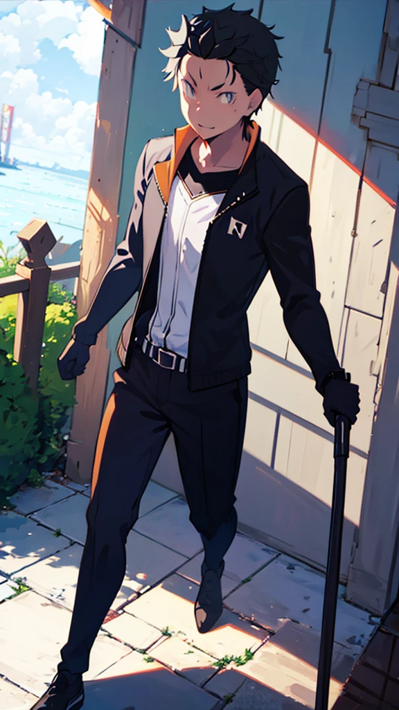 Subaru as a dark knight 