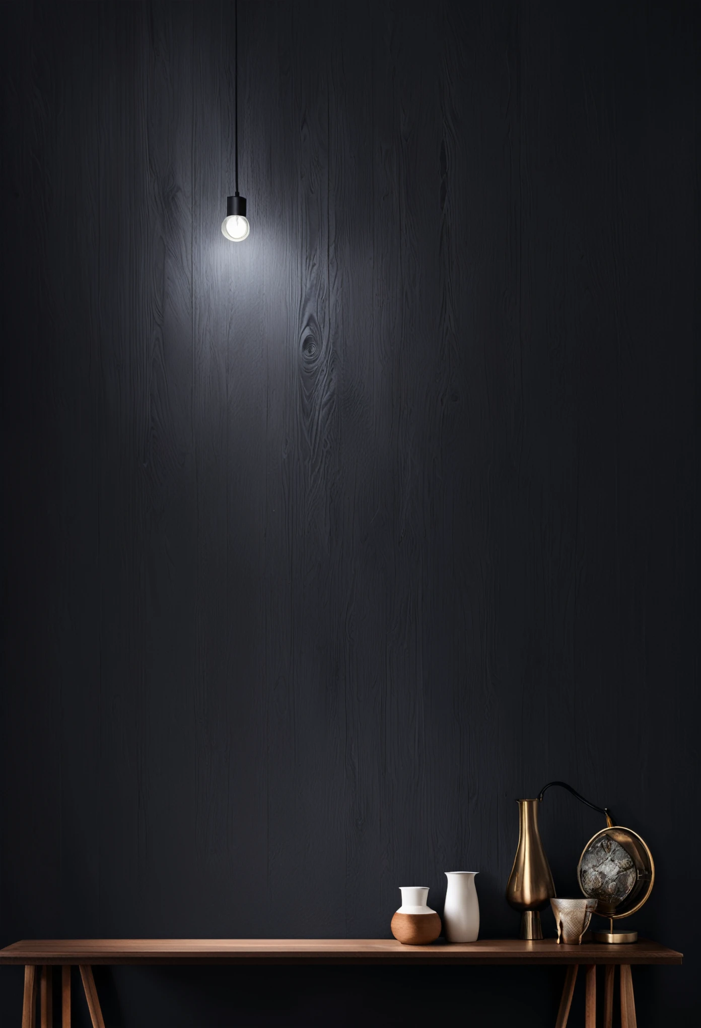 realistic, detailed, 4k, photography, texture, a smooth black wall