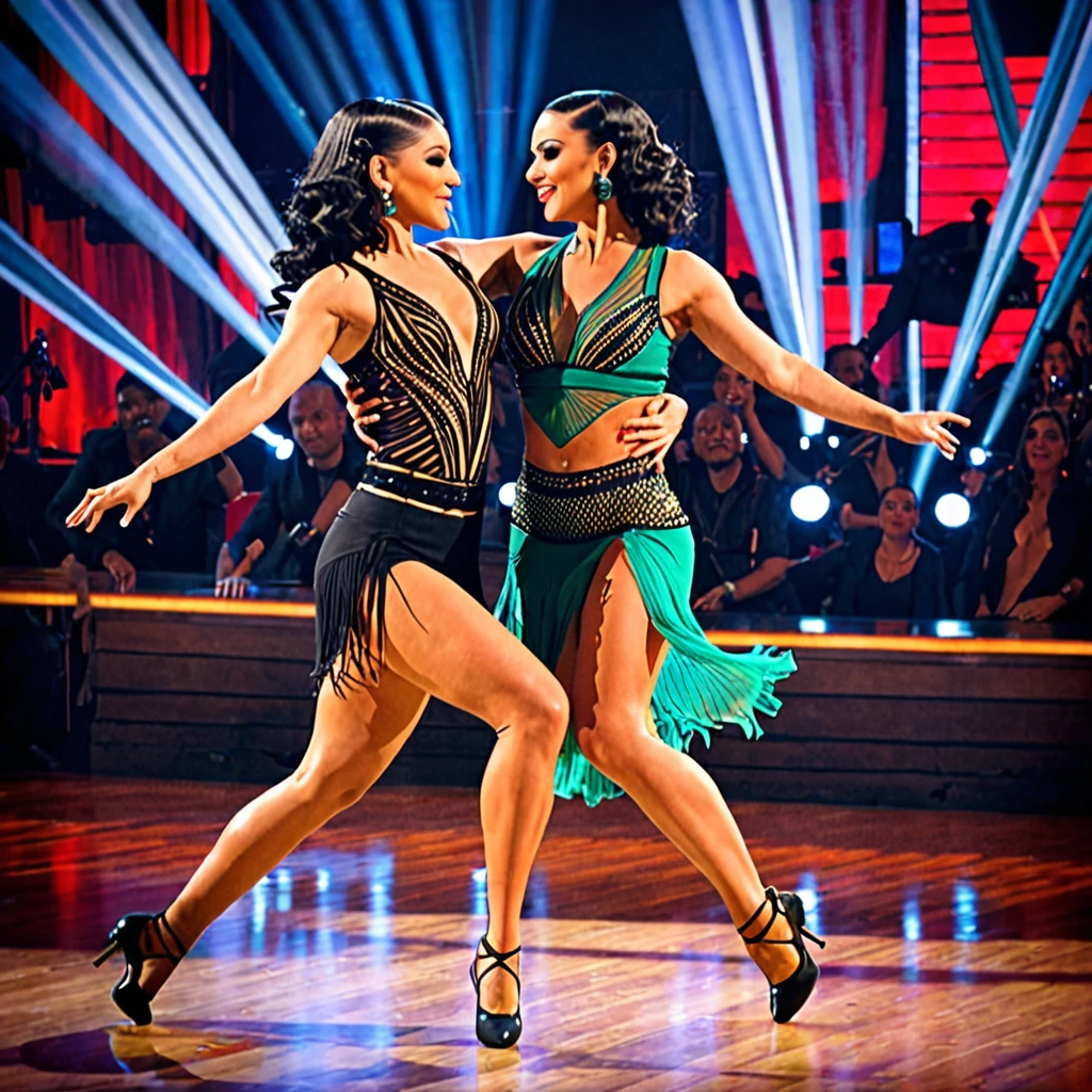 Hi Valentina:) I can tell you all the judges loved the hip hop themed tango! Its a great idea having two women dancing. So intense. Yours and Maria's outfits looked amazing. In fact you look like you "mesh" together so well