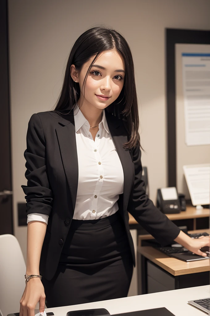 An administrative assistant