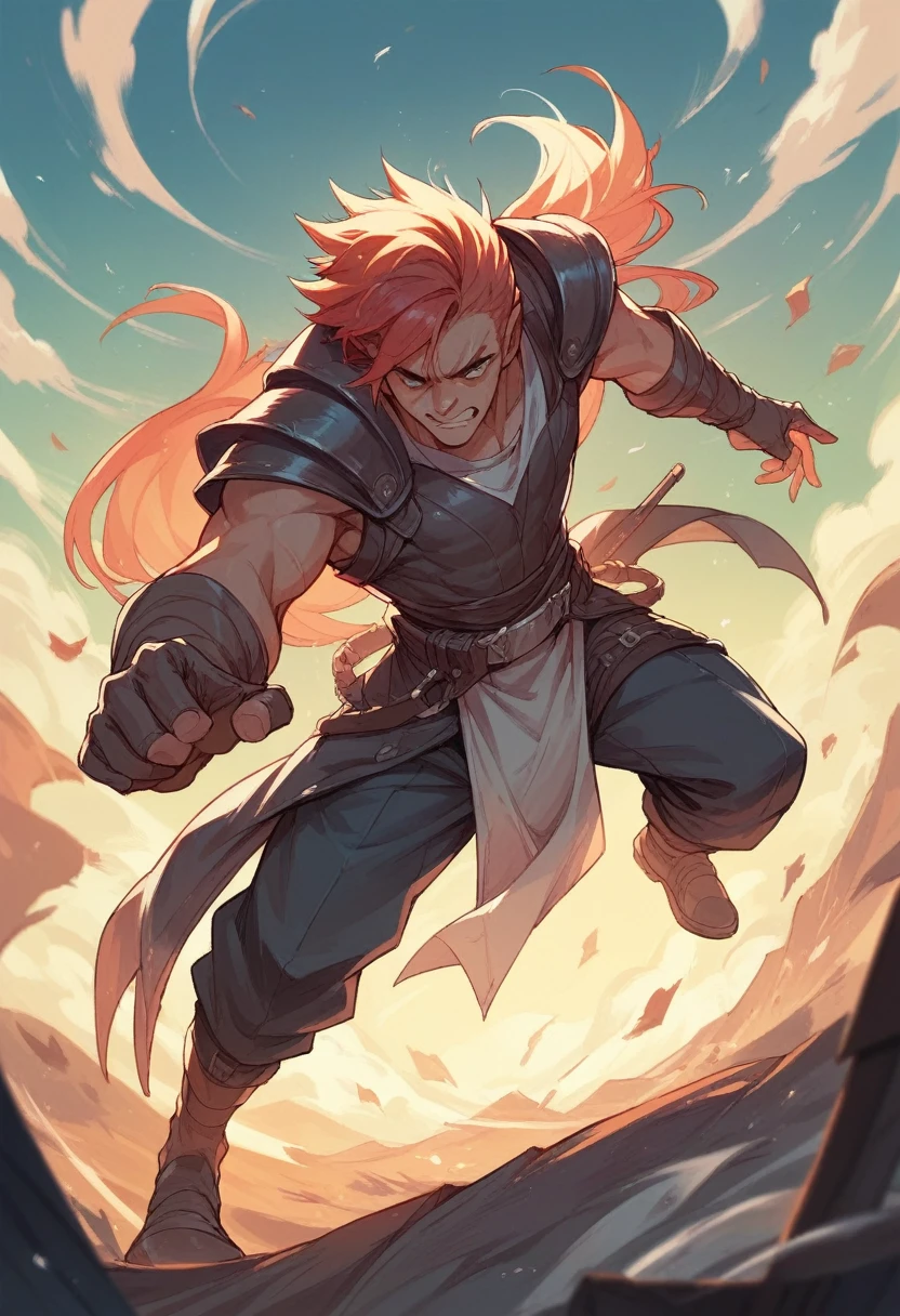 create a battle scene with an acrylic piece