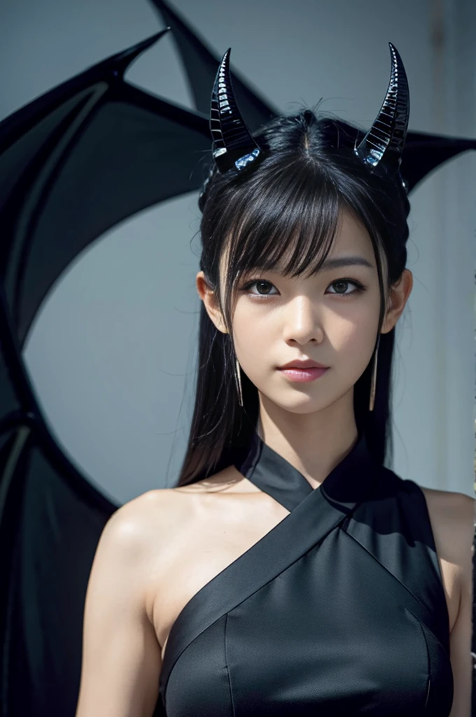(((In 8K. HDR.Hyperrealism、masterpiece1.2、wlop1.2、Cinematic、detailed explanation、Live Photo 1.2, Highest quality 1.3、 Super detailed 1.3、masterpiece:1.3、Very detailed、Perfect Shading、Low angle full body shot 1.2、1 photo、Commercial Photography 1.4、Solo Photo、One beautiful woman)))、(Tired face、Dark circles under the eyes、Realistic skin with blemishes and freckles、Perfect Anatomy)(((One Woman、Solo Photo、Full body photo)))、((Simple Background、Black floral wallpaper、Black Floral Background)))、(((Bunny girl、Bunny ears、Full body enamel suit、Tight bodysuit、Bodysuit that shows off your body line beautifully、Black Leather Gloves、pantyhose、High heels)))(((Japanese women, 18-year-old、small顔1.4、、Straight bangs、length、Straight hair、Beaver、Black-haired、Five-finger body image 1.4)))、(small 、胸筋がsmall腕と脚、Waist circumference、Skin detail with veins glistening with sweat、Detailed skin with visible pores、Realistic, Detailed skin of downy hair, リアルでDetailed skin、Very detailedで美しい顔、Beautiful and well-proportioned face、Very cute face、Darkening of the armpits、Detailed skin)