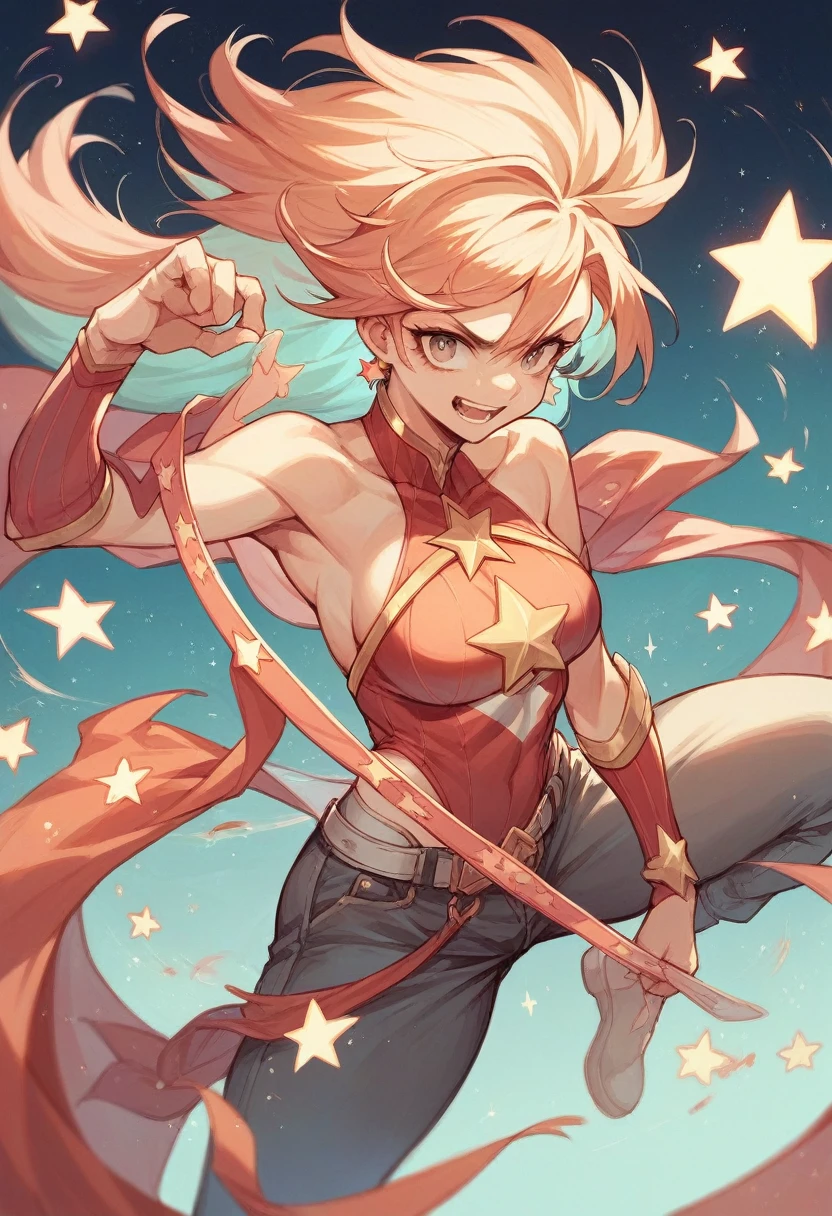 Girl, with power of stars