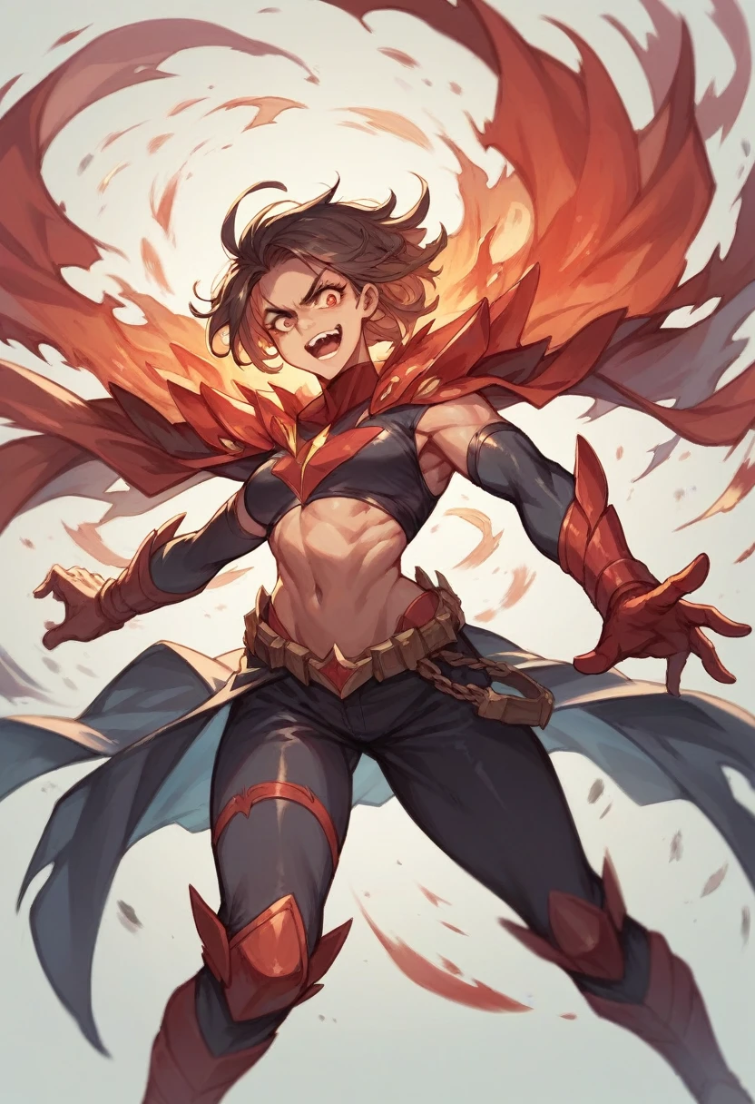 Girl, with power of darkness