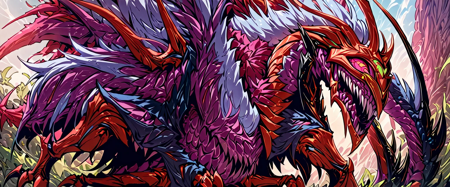 (((masterpiece,Highest quality))),(((A quadrupedal indescribable monster))),(high quality),brho