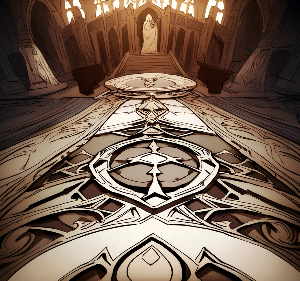 fantasy medieval old an ancient tarot card