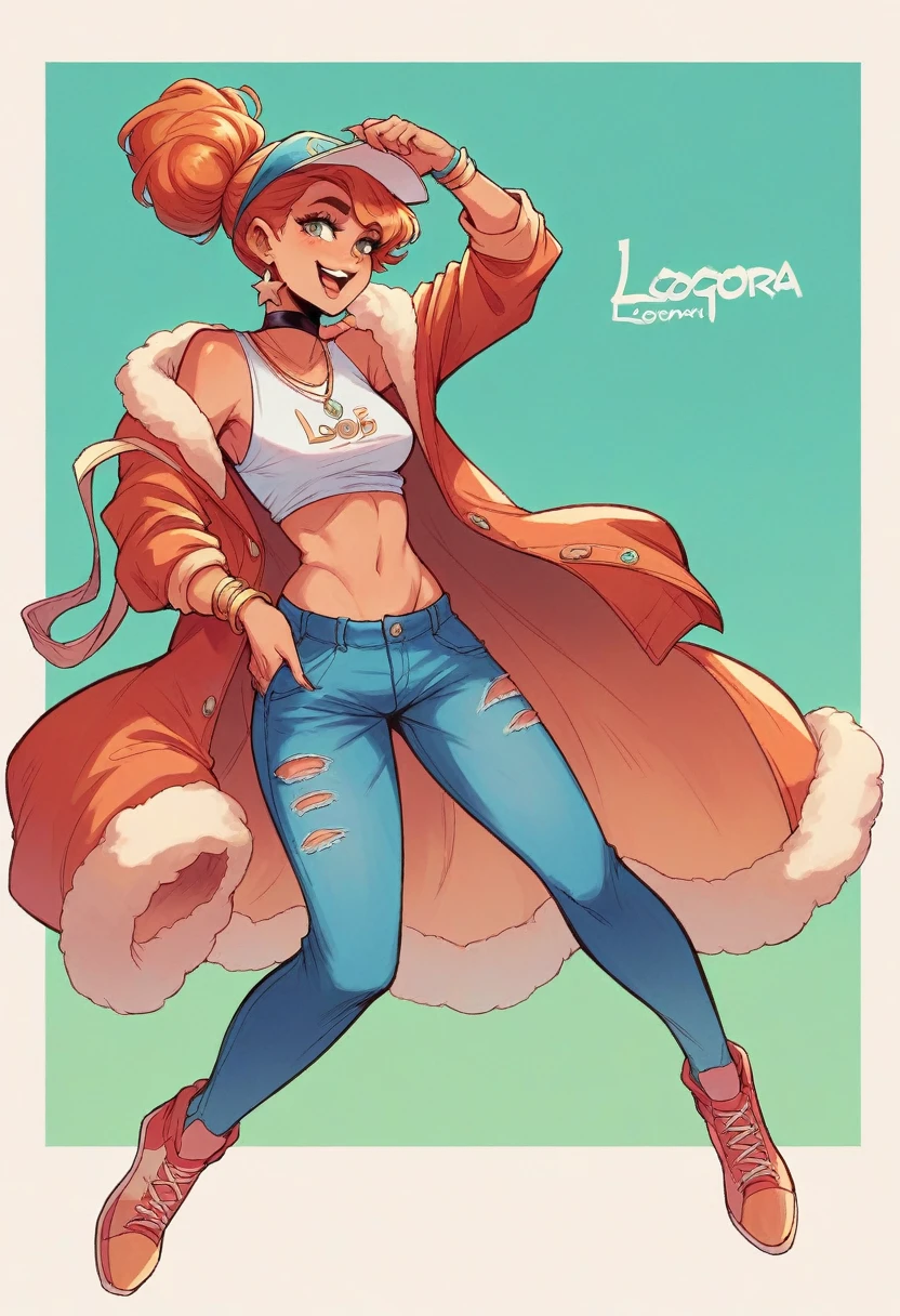 create a logomarca with a fashion theme