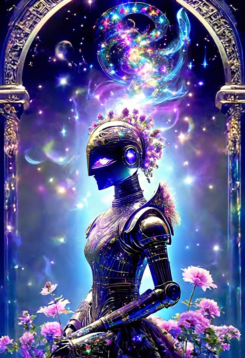 The first knights, Flowers for the Faded, Moonchild, Punked Steam, the second was invented as an Artificial Intelligence, to handle the technical side of the magic system, to store detailed information and act as holograms for social media, —ar 12:41