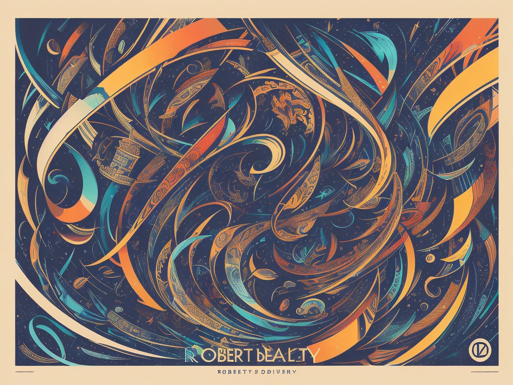 robert beatty designer album art detailed art, illustrative,