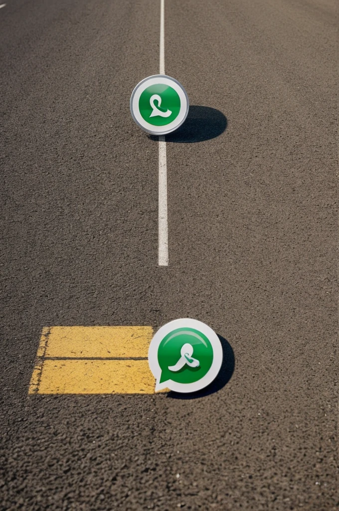 A striking image with a clear message of how to contact via WhatsApp
