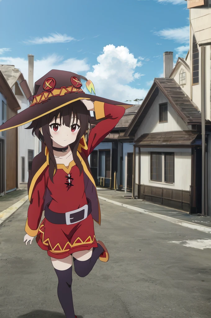 megumin,, 8k, masterpiece, absurdres, anime,
