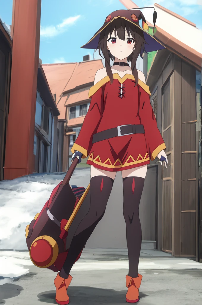 megumin,, 8k, masterpiece, absurdres, anime,