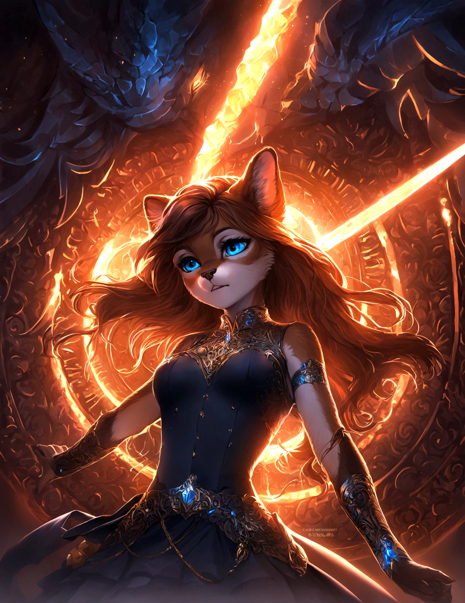 mammal, 1girl, masterpiece, best_quality, hi_res, safe
