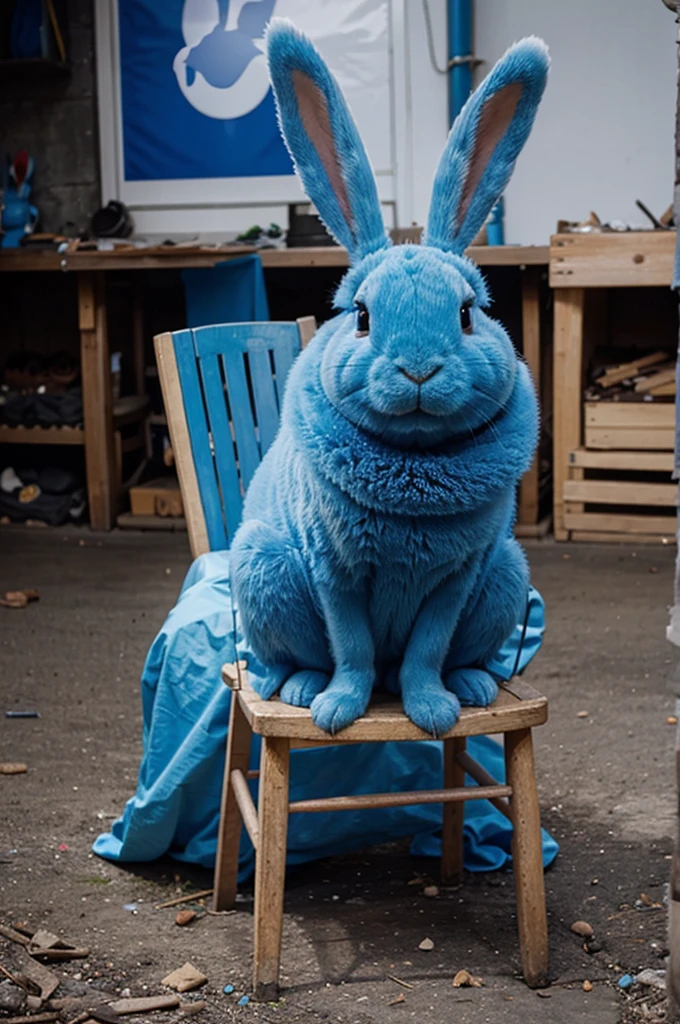 Blue bunny meme