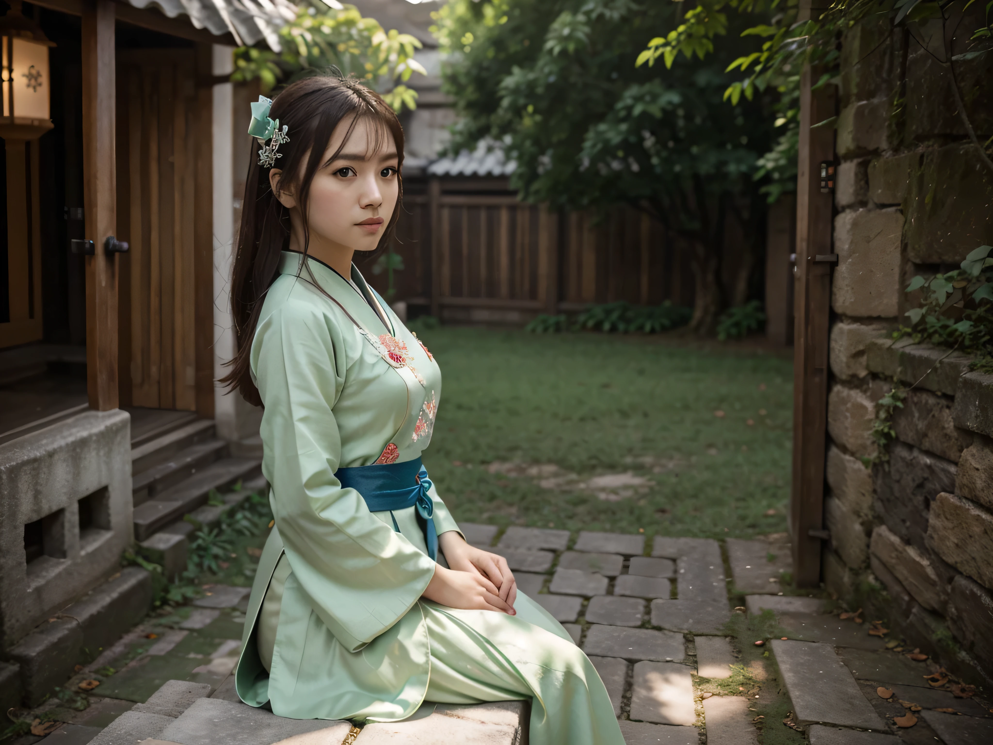 /Imagination Tips: https://image5.cdn.seaart.ai/static/upload/20230609/8209bbe6-5d3d-417a-ba6d-8cbde95790a7.png Aesthetic, A Bishōjo illustration, wearing light green hanfu:::2, diagonal composition, Up View: :0.5, Unreal Engine: :0.5, Soft Light::0.5, Green: :2, High Resolution: :0.5, Fairy Castle, Realistic::2, Chinese Costume: :2, Embroidery::1, Portrait Photography::2 --No Lantern Brick Red --ar 16:9 --S 70 --Q 0.5 --IW 1.25 --V 5.1