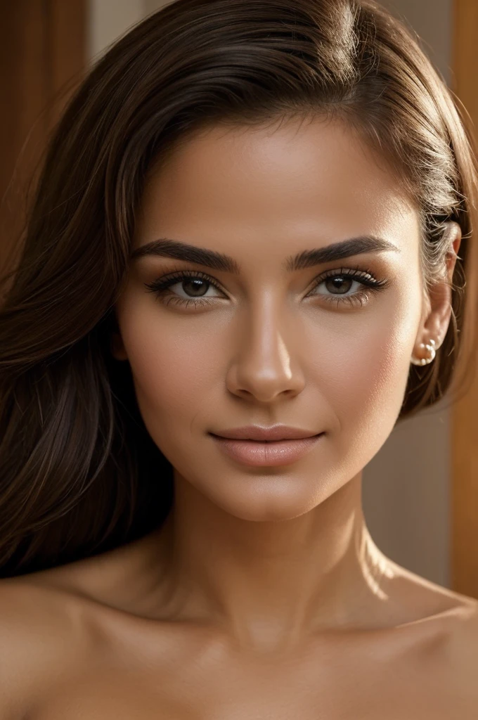 ((best quality)), ((masterpiece)), (detailed), perfect face mujer felizmente enamorada 
