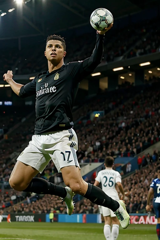 Ronaldo is flying
