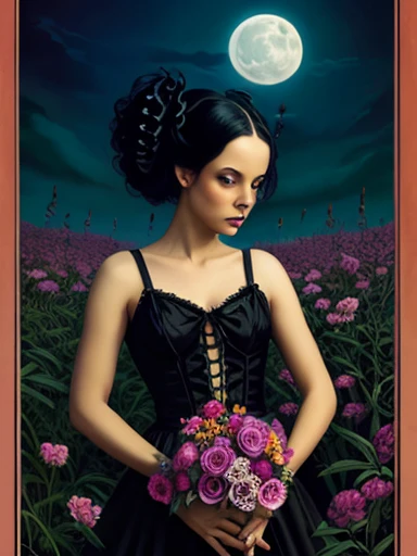 lori earley, shrubs and flowers esao andrews, benjamin lacombe, tarot card Edward scissor hands BURTONESQUE labyrinth flowers gothic moon SPIRALS SWIRLY PINSTRIPE