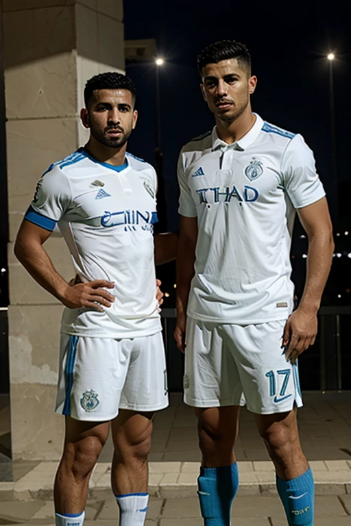 Riyad Mahrez and Ronaldo