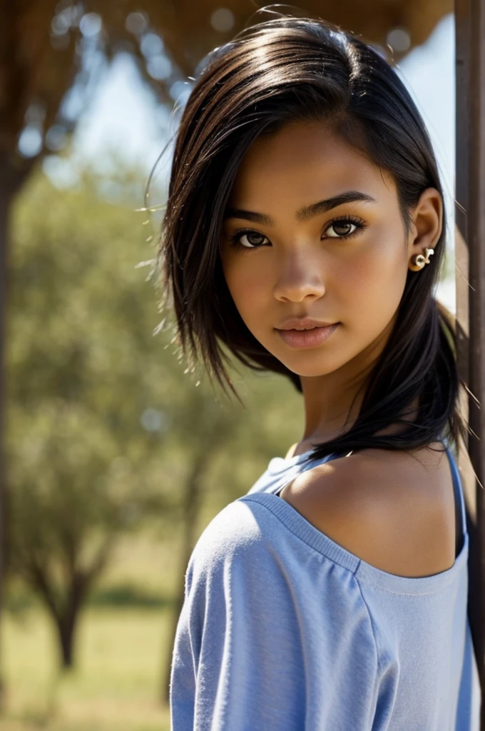 mixed race girl