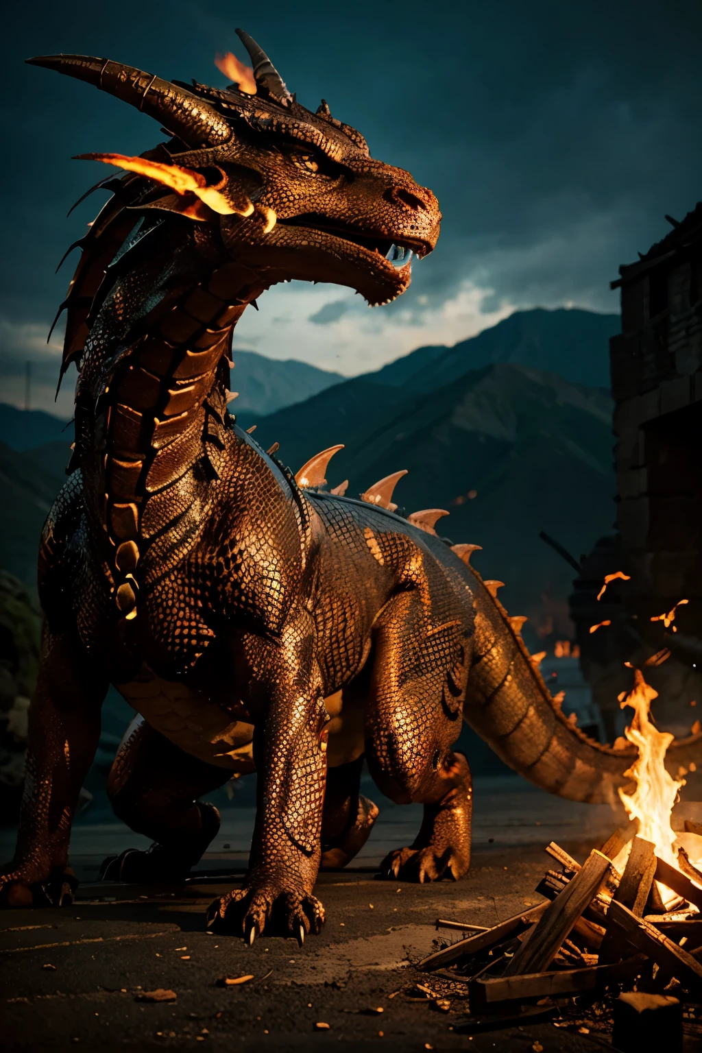 dragon fire